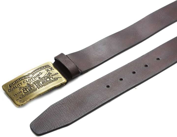 LEVI S Men Brown Genuine Leather Belt Brown Price in India Flipkart