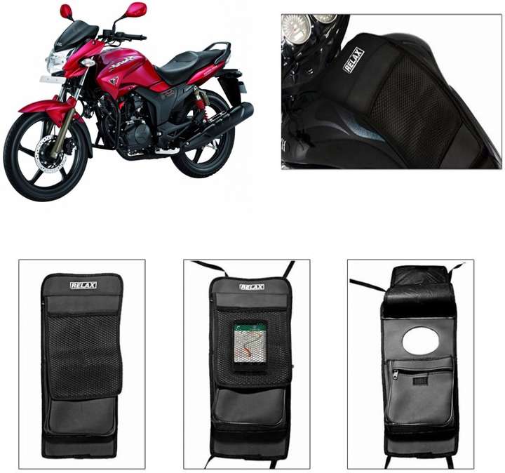 CapeShoppers CS001696 Strap Hero Hunk Bike Tank Cover Price in India Buy CapeShoppers CS001696 Strap Hero Hunk Bike Tank Cover online at Flipkart