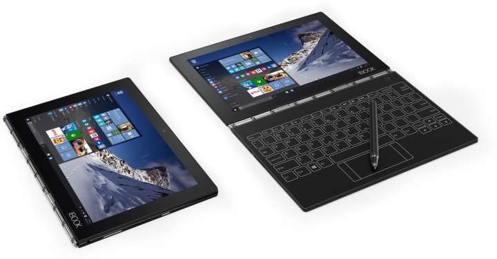 Lenovo Yoga Book Intel Atom Quad Core x5-Z8550 - (4 GB/64 GB EMMC  Storage/Windows 10 Home) yb1-x91l 2 in 1 Laptop Rs.50000 Price in India -  Buy Lenovo Yoga Book Intel Atom