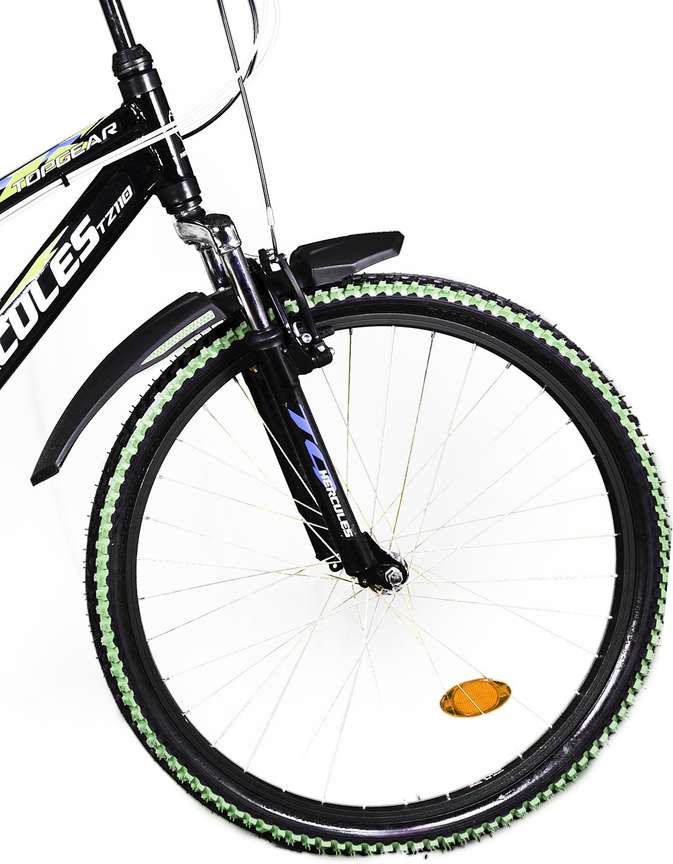 HERCULES TopGear Tz 110 26T MS V Black Green 26 T Mountain Cycle Price in India Buy HERCULES TopGear Tz 110 26T MS V Black Green 26 T Mountain Cycle online at Flipkart