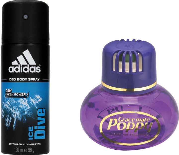 ADIDAS Ice Dive Deo Poppy Car Air Freshener Lavender Free Deodorant Spray For Men Women Price in India Buy ADIDAS Ice Dive Deo Poppy Car Air Freshener