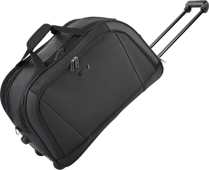 SAFARI 65 inch 165 cm TORCH RDFL 65 BLACK Duffel With Wheels Strolley