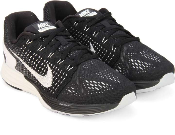 NIKE WMNS LUNARGLIDE 7 Running Shoes For Women Buy BLACK SUMMIT WHITE ANTHRACITE Color NIKE WMNS LUNARGLIDE 7 Running Shoes For Women Online at Best Price Shop Online for Footwears in India