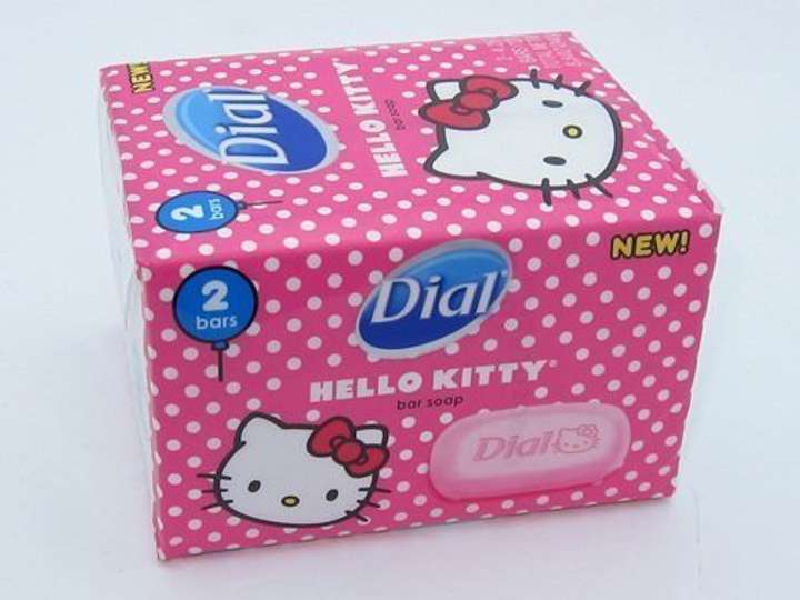 Dial hello kitty soap new arrivals