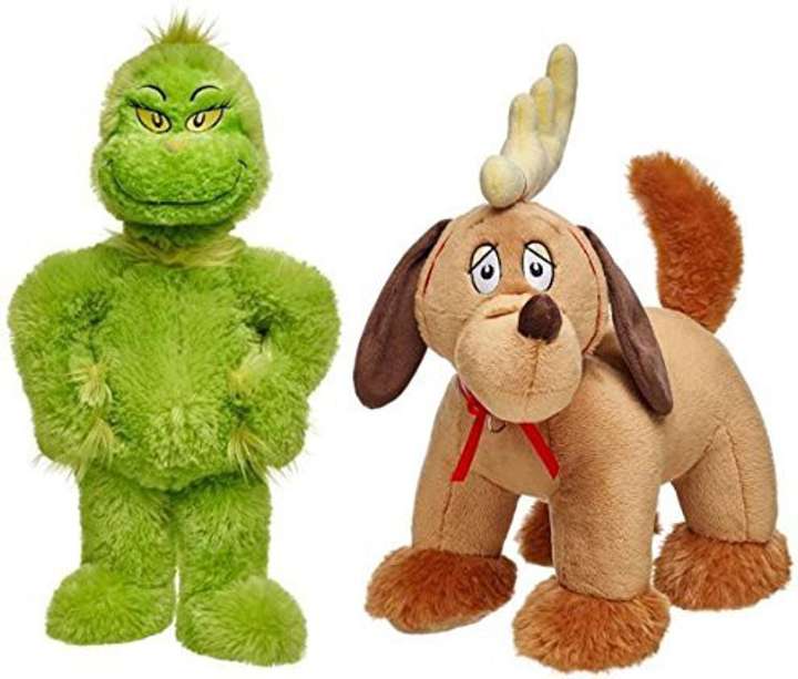 Build A Bear Workshop Dr. Seuss Grinch And Max The Dog Plush Unstuffed Set 5.7 inch Workshop Dr. Seuss Grinch And Max The Dog Plush Unstuffed Set Buy Grinch