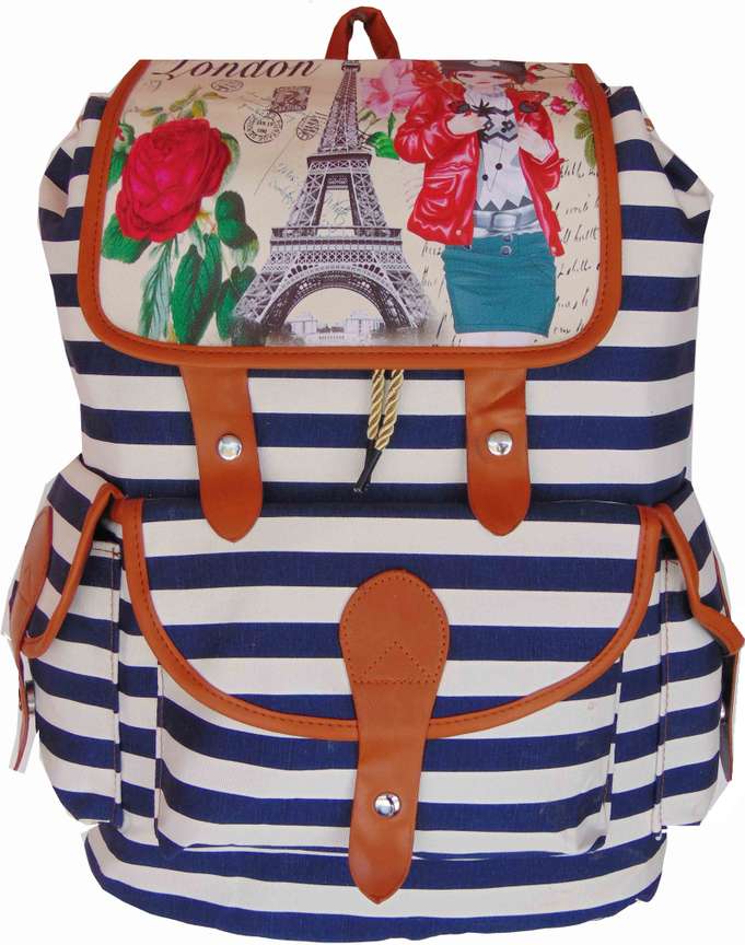 Flipkart ALIVE High Quality Cotton Funky College Bag for Girls 6 by ALIVE Backpack Backpack