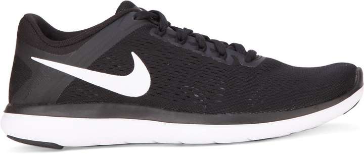 NIKE FLEX 2016 RN Running Shoes For Men Buy Black Cool Grey White Color NIKE FLEX 2016 RN Running Shoes For Men Online at Best Price Shop Online for Footwears