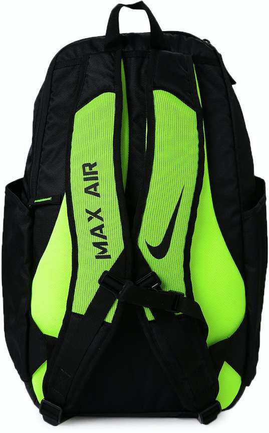 Neon green nike backpack discount