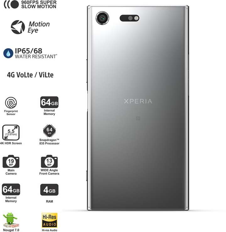 SONY Xperia XZ Premium Dual ( 64 GB Storage, 4 GB RAM ) Online at 