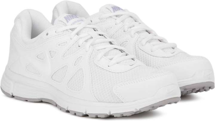 NIKE REVOLUTION 2 MSL Running Shoes For Men Buy WHITE WHITE Color NIKE REVOLUTION 2 MSL Running Shoes For Men Online at Best Price Shop Online for Footwears in India Flipkart