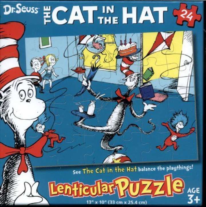 Cat in the hat name puzzle best sale