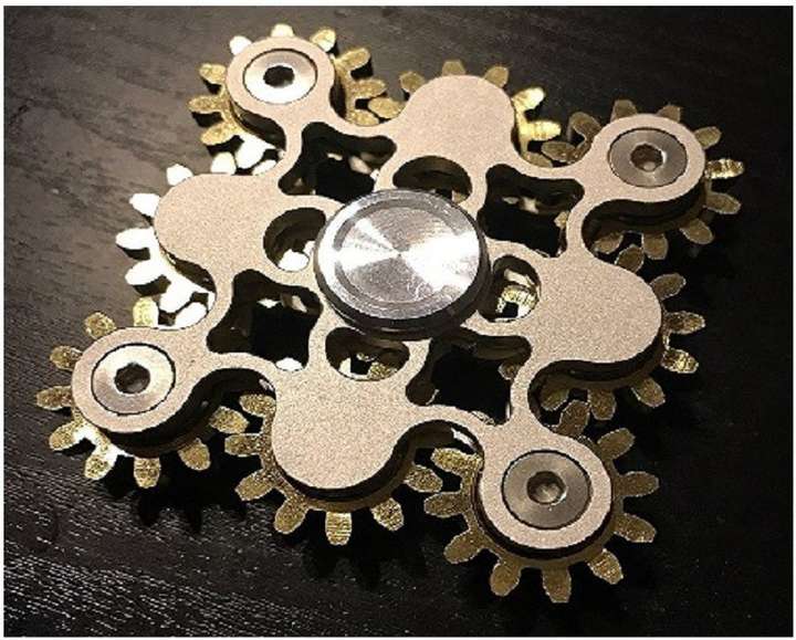9 Gear Fidget Spinner Smooth Gold Metal Surface with Brass Gears Premium 9 Gear Spinner Ultra Durable and Stable Gold Buy Spinner toys in India. shop for PREMSONS products in India. Flipkart