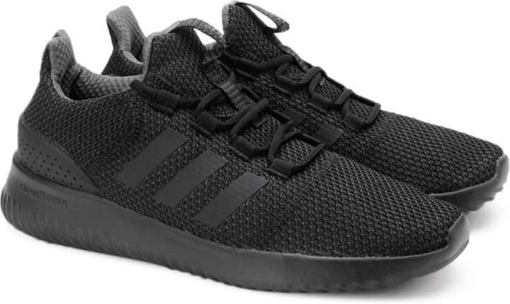 ADIDAS NEO CLOUDFOAM ULTIMATE Running Shoes For Men Buy CBLACK CBLACK UTIBLK Color ADIDAS NEO CLOUDFOAM ULTIMATE Running Shoes For Men Online at Best Price Shop Online for Footwears in India