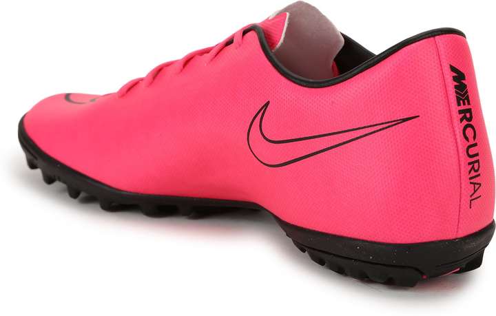 NIKE MERCURIAL VICTORY V TF Football Shoes For Men Buy Pink Pink Black Color NIKE MERCURIAL VICTORY V TF Football Shoes For Men Online at Best Price Shop Online for Footwears in