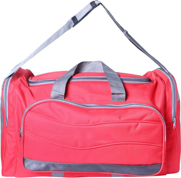Maa Khwab Big Size Polyester Nylon Luggage Bag 13x27x16 Duffel Without Wheels Red Price in India Flipkart