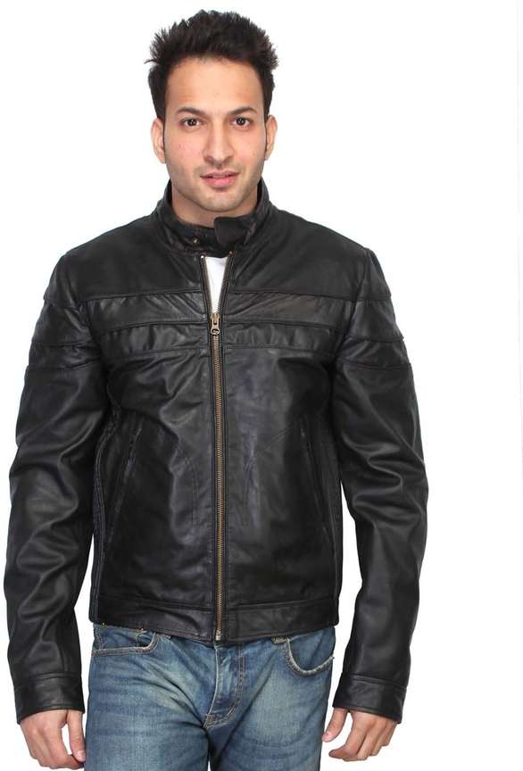 Bare denim leather jacket cheap