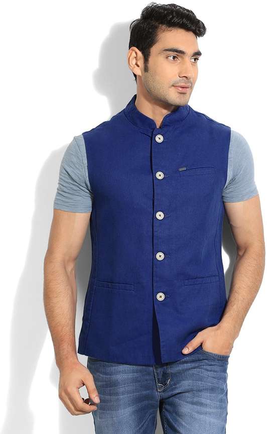 NUMERO UNO Sleeveless Solid Men Nehru Jacket Buy ROYAL BLUE NUMERO UNO Sleeveless Solid Men Nehru Jacket Online at Best Prices in India Flipkart