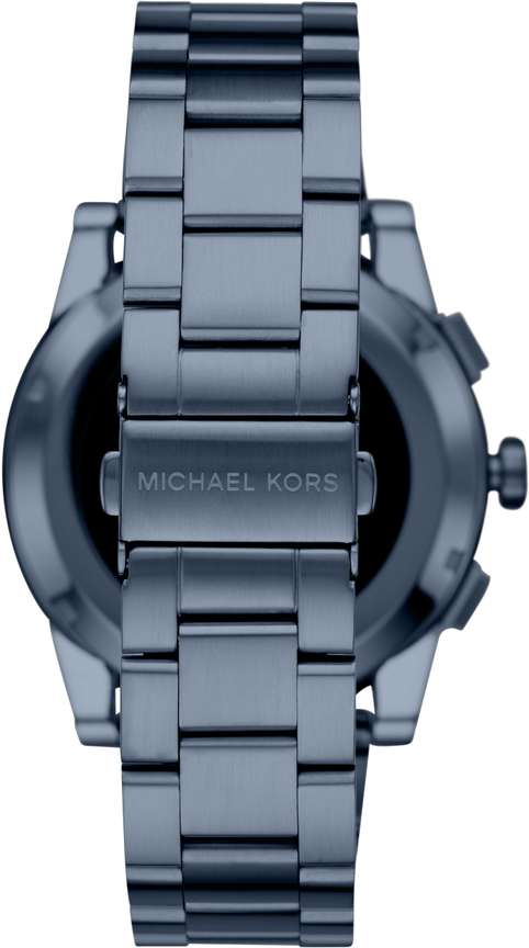 Michael kors grayson blue smartwatch shop