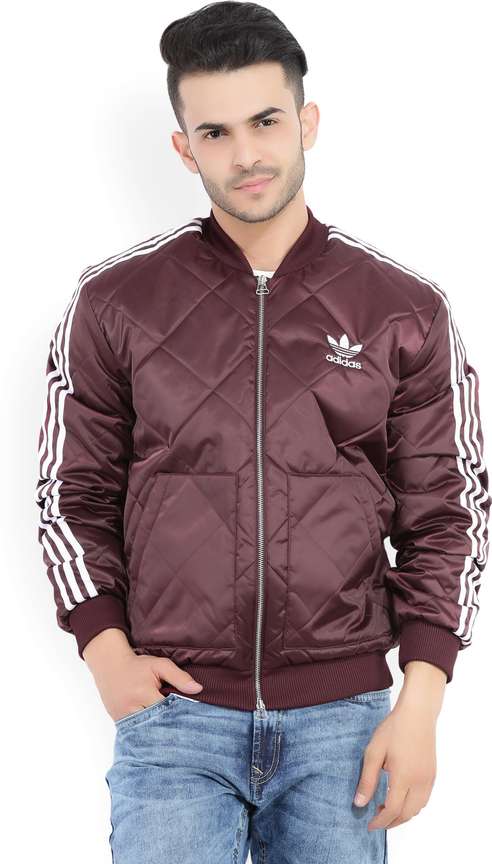 ADIDAS ORIGINALS Full Sleeve Solid Men Jacket Buy Maroon ADIDAS ORIGINALS Full Sleeve Solid Men Jacket Online at Best Prices in India Flipkart