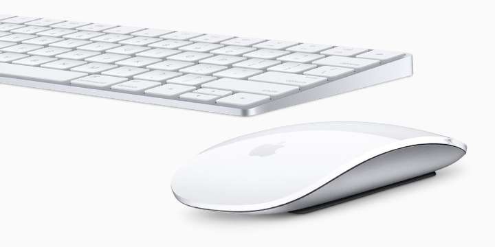 Apple factory keyboard and magic mouse