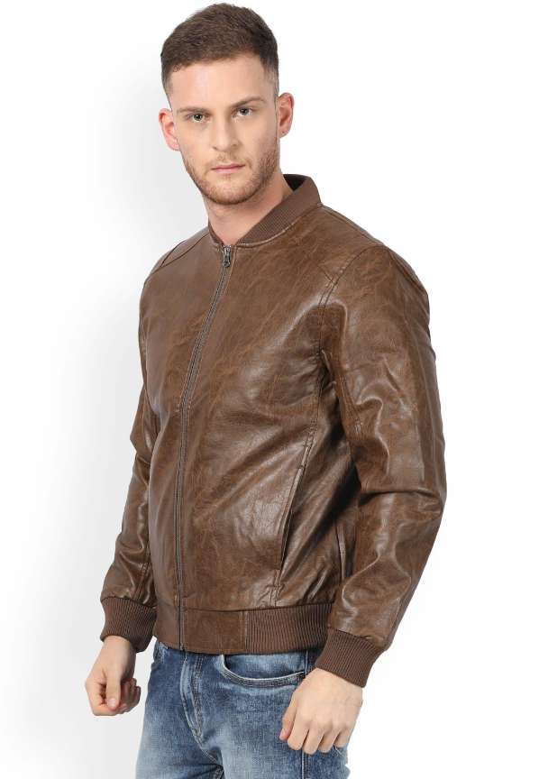 John players leather jacket hotsell