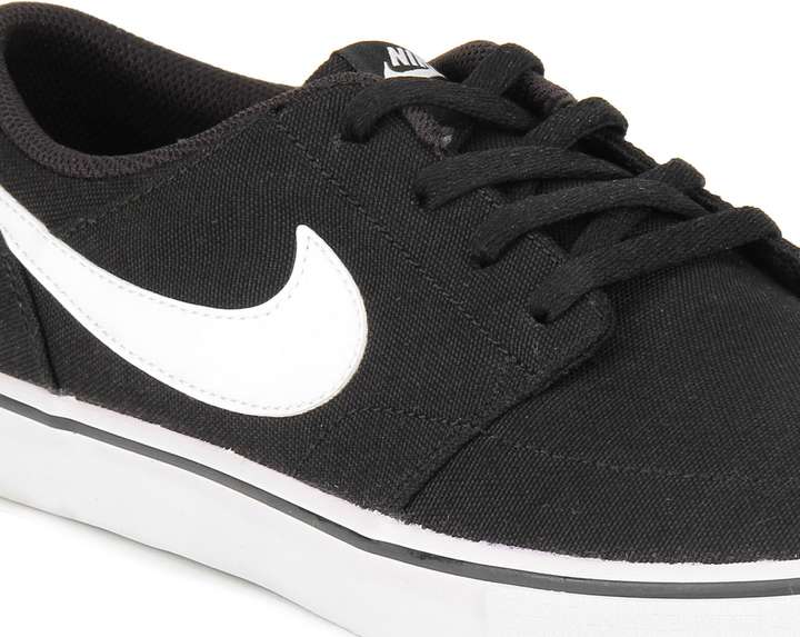 NIKE SB PORTMORE II SOLAR CNVS Canvas Shoe For Men Buy BLACK WHITE Color NIKE SB PORTMORE II SOLAR CNVS Canvas Shoe For Men Online at Best Price Shop Online for Footwears in India Flipkart