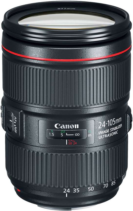 Canon Ef24-105Mm F/4L is Ii USM Standard Zoom Lens - Canon 