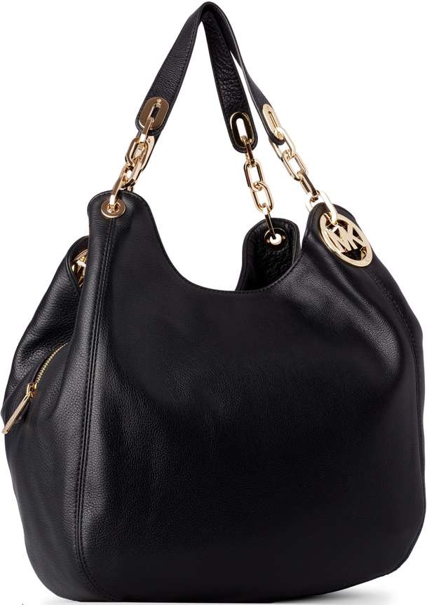 Fulton lg shoulder tote black sales
