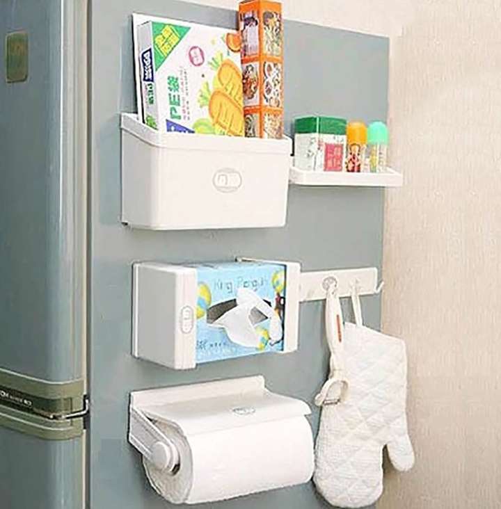 VibeX Multipurpose Magnetic Refrigerator Storage Rack Regular Organizer Price in India Buy VibeX Multipurpose Magnetic Refrigerator Storage Rack Regular Organizer online at Flipkart
