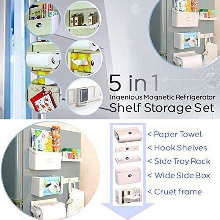 VibeX Multipurpose Magnetic Refrigerator Storage Rack Regular Organizer Price in India Buy VibeX Multipurpose Magnetic Refrigerator Storage Rack Regular Organizer online at Flipkart