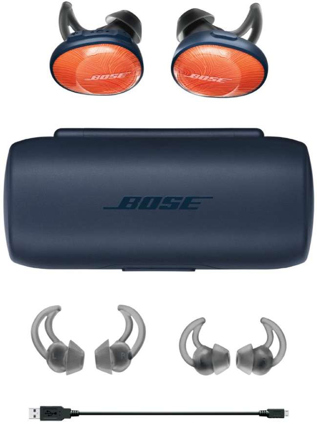 Bose SoundSport Free Truly Wireless Bluetooth in Ear Headphone with Mic  (Black) : Amazon.in: Electronics