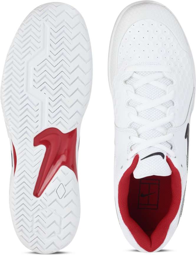 NIKE AIR ZOOM RESISTANCE Tennis Shoes For Men Buy WHITE BLACK UNIVERSITY RED Color NIKE AIR ZOOM RESISTANCE Tennis Shoes For Men Online at Best Price Shop Online for Footwears in India