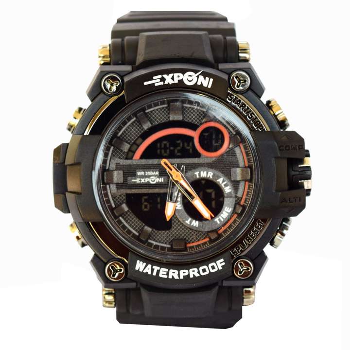 VITREND Analog Digital Watch For Men Buy VITREND Analog Digital Watch For Men TM EXPONI Mud Vibe Resist Shock Absorbing With Anti Magnetic Digital Online at Best Prices in India Flipkart