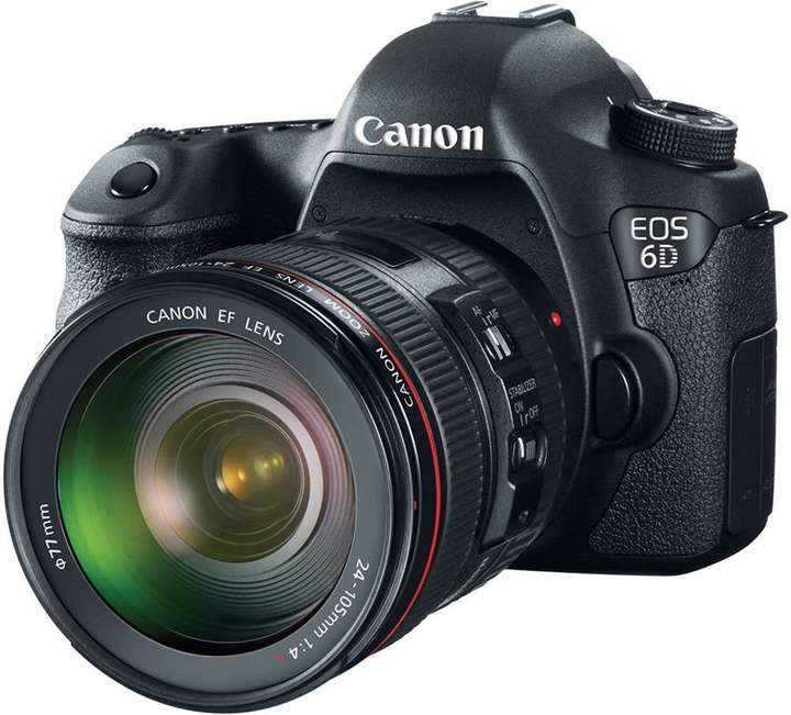 Canon EOS 6D DSLR Camera (Kit 24 - 105) Price in India - Buy Canon 