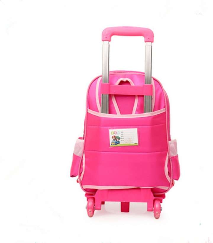 Flipkart GOCART Hello Kitty Kids Trolley School Bag For Girls Boys School Backpack Suitable Upto 7Year Old Kids Waterproof Trolley Trolley