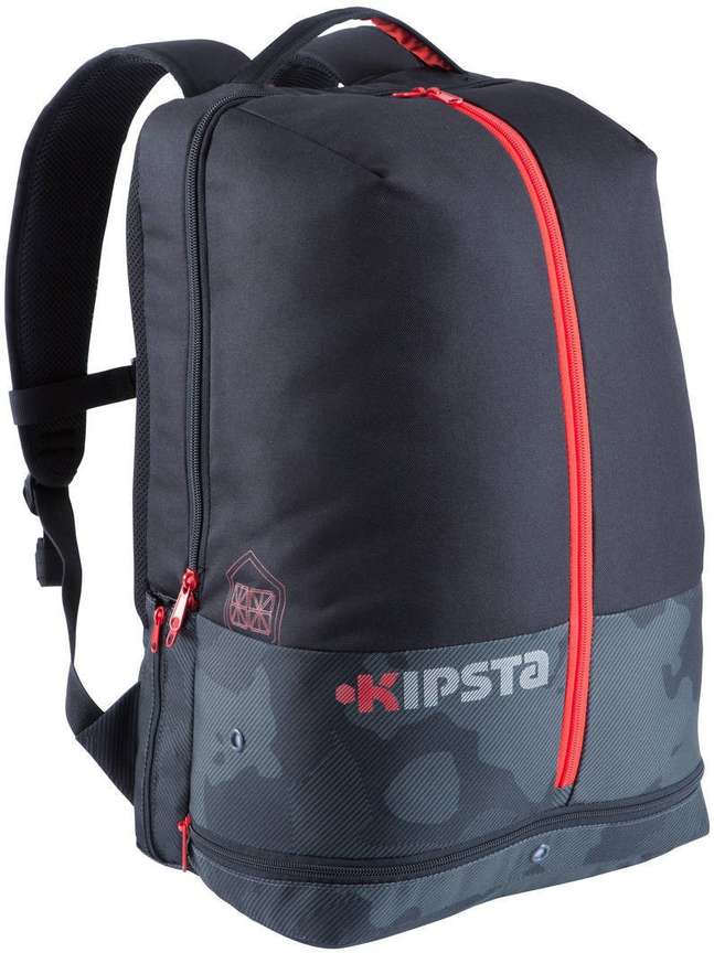 KIPSTA by Decathlon Intensive Team Sports Bag 35 Litres 35 L Backpack Red Black Price in India Flipkart
