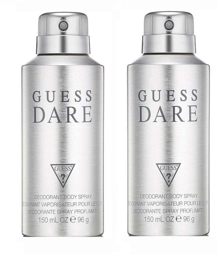 GUESS Dare Deodorant 150ML Each Pack of 2 Deodorant Spray For Men Women Price in India Buy GUESS Dare Deodorant 150ML Each Pack of 2 Deodorant Spray For