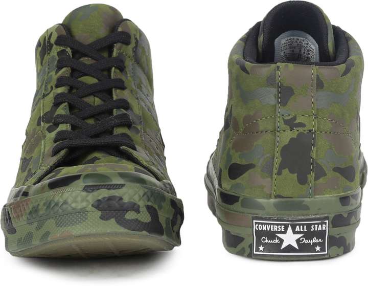 Converse one star camo mid clearance