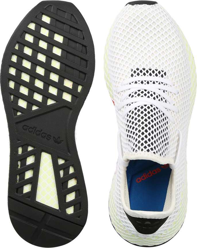 ADIDAS ORIGINALS DEERUPT RUNNER Sneakers For Men Buy CWHITE CBLACK CBLACK Color ADIDAS ORIGINALS DEERUPT RUNNER Sneakers For Men Online at Best Price Shop Online for Footwears in India Flipkart