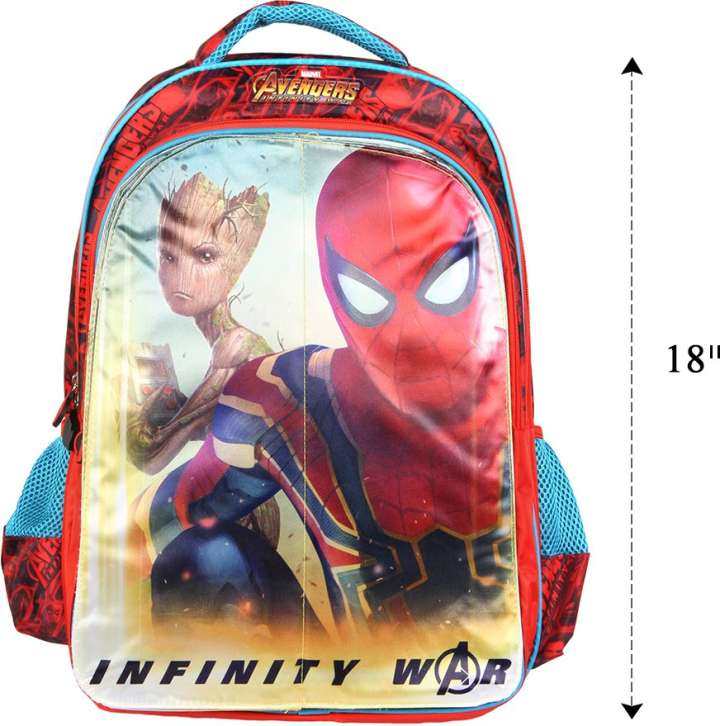 Flipkart MARVEL Avengers Infinity War Flap 18 Backpack Backpack