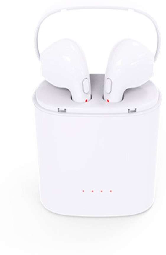 Mindmaker Best Buy wireless Stereo HBQ I7 Airpods earbuds For Iphone APPLE AIRPODS SAMSUNG COMPATIBLE Wired Headset with Mic White In the Ear Smart Headphones Price in India Buy Mindmaker Best