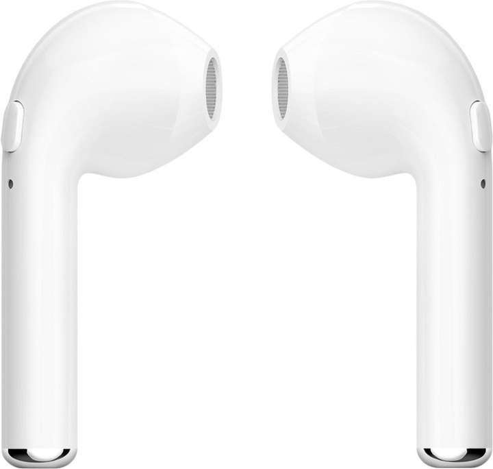 Mindmaker Best Buy wireless Stereo HBQ I7 Airpods earbuds For Iphone APPLE AIRPODS SAMSUNG COMPATIBLE Wired Headset with Mic White In the Ear Smart Headphones Price in India Buy Mindmaker Best Buy wir...