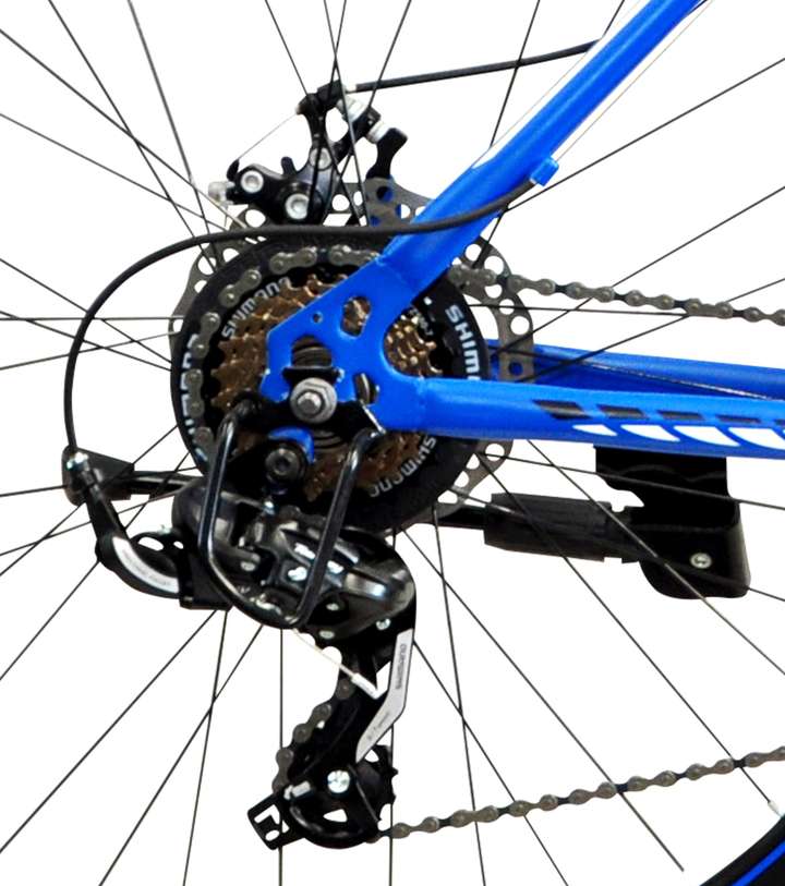 Frog Viper X 101 Front Suspension Dual Disc Brake Bike For Adults Blue White 27.5 T Mountain Cycle Price in India Buy Frog Viper X 101 Front Suspension Dual Disc Brake Bike For Adults Blue White 27.5 ...
