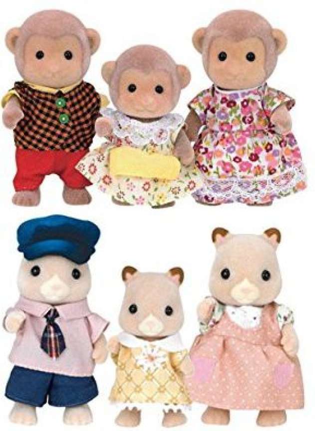 Calico Critters Fluffy Hamster Family With Mango Monkey Family Play Sets Fluffy Hamster Family With Mango Monkey Family Play Sets shop for Calico Critters products in India. Flipkart