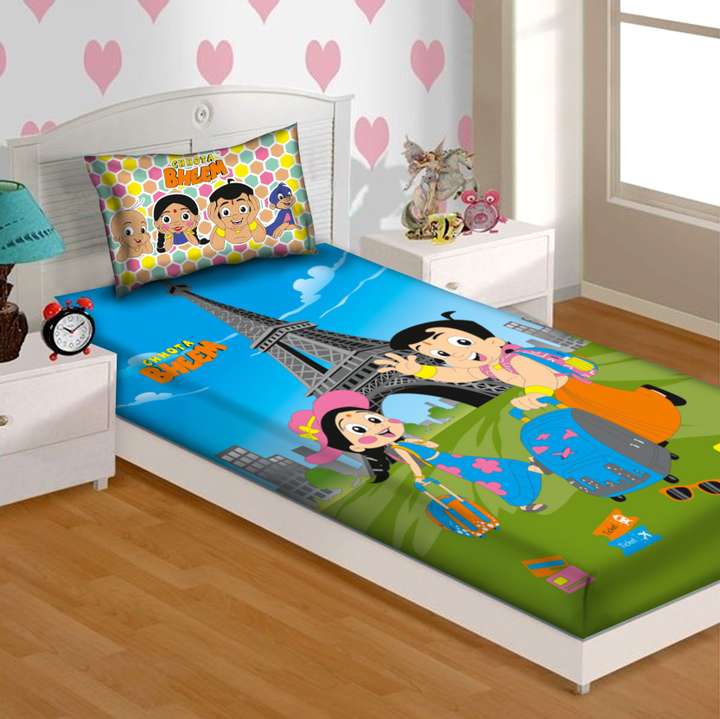 CHHOTA BHEEM 190 TC Cotton Single Cartoon Flat Bedsheet Buy CHHOTA BHEEM 190 TC Cotton Single Cartoon Flat Bedsheet Online at Best Price in India Flipkart