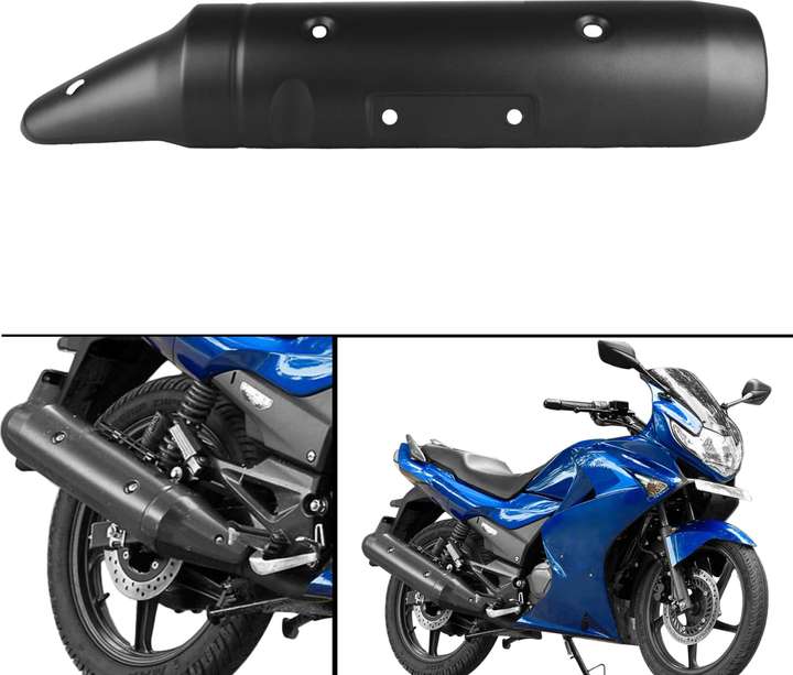 Autofy Metal Silencer Guard Silencer Cover for Karizma ZMR Black Bike Engine Guard Price in India Buy Autofy Metal Silencer Guard Silencer Cover for Karizma ZMR Black Bike Engine Guard online at Flipk...