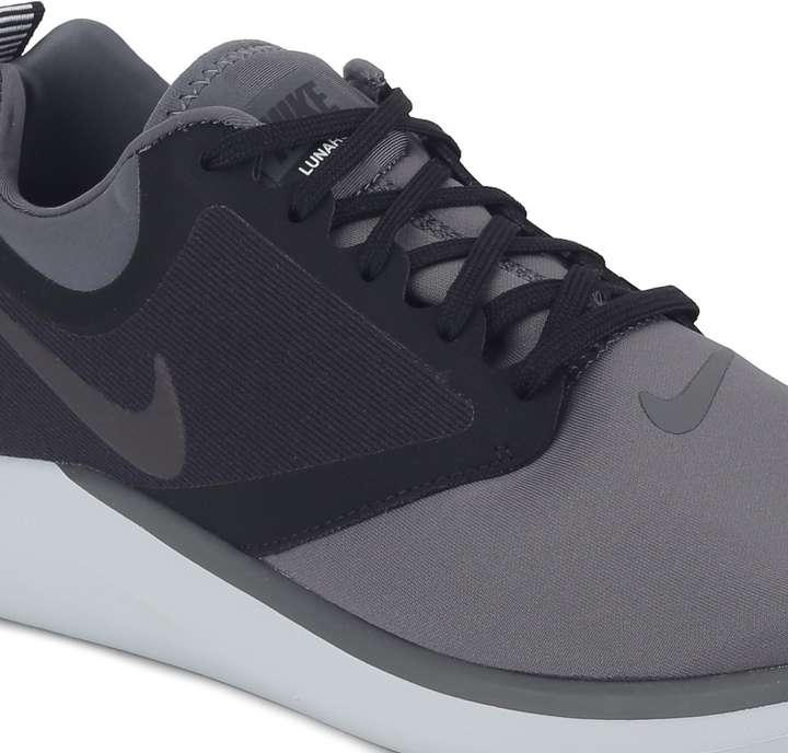 Men's lunarsolo black running shoes clearance