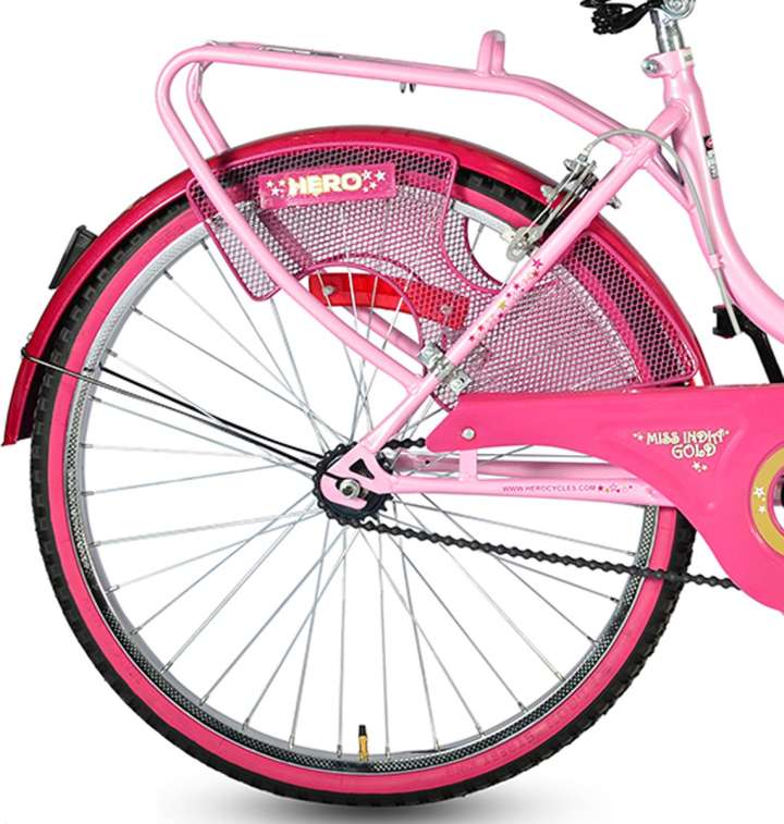 HERO Mi Gold 24T 24 T Girls Cycle Womens Cycle Price in India Buy HERO Mi Gold 24T 24 T Girls Cycle Womens Cycle online at Flipkart