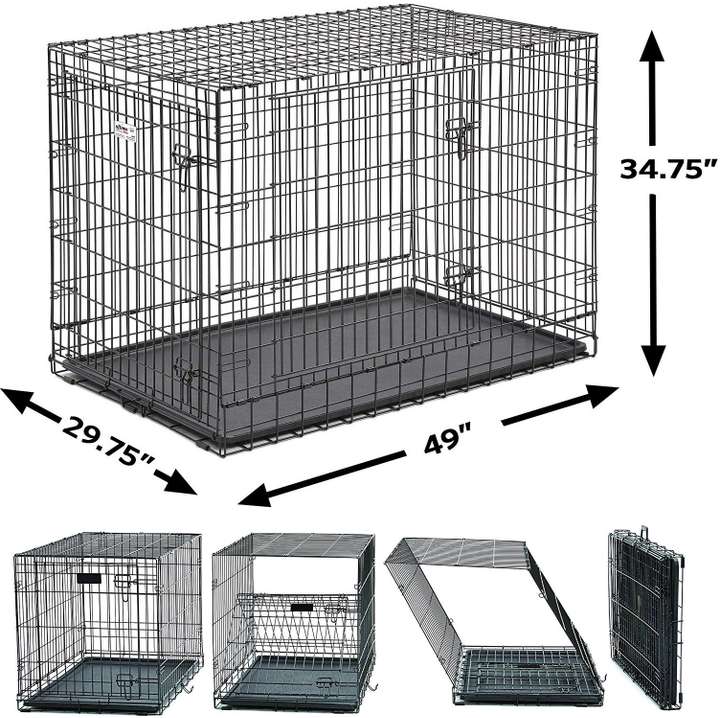 ROYAL PET Dog Cage 49 Inch Suitable For German Shepherd Dog Size Pets Made Up of Strong Good Quality Material Dog House Price in India Buy ROYAL PET Dog Cage 49 Inch Suitable For German Shepherd Dog S...
