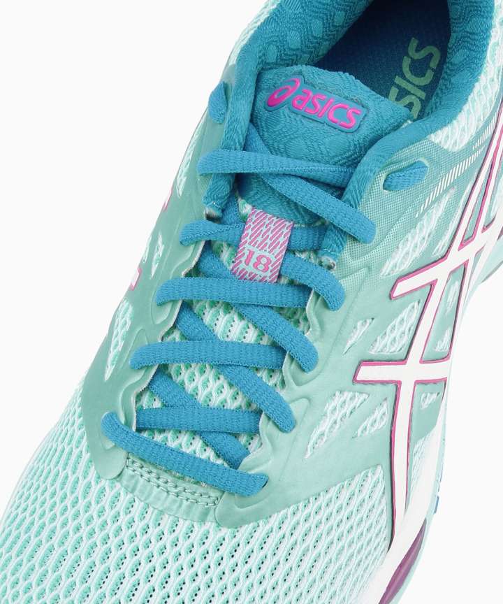 Asics GEL CUMULUS 18 Running Shoes For Women Buy INDIGO BLUE SILVER PINK GLOW Color Asics GEL CUMULUS 18 Running Shoes For Women Online at Best Price Shop Online for Footwears in India